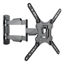 SOPORTE TV ONEBOX OB-EMC25 DOBLE BRAZO MOVIBLE INCLINABLE ELEGANTE 40KG 23" A 55"