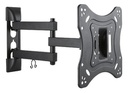 SOPORTE TV ONEBOX OB-M24 30KG 23" A 43" DOBLE BRAZO MOVIBLE INCLINABLE