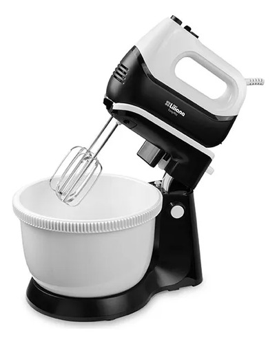 BATIDORA DE MESA LILIANA AB175 450W BLANCA NEGRA CON BOWL