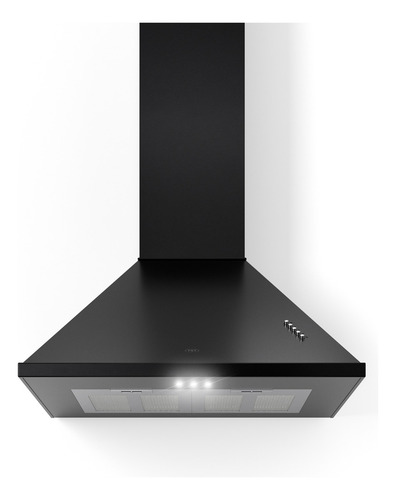 CAMPANA DE PARED TST TRAFUL NEGRA 60 CM