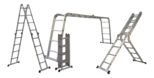 ESCALERA MULTIFUNCION GROSS AM0116D 16 ESCALONES 4X4