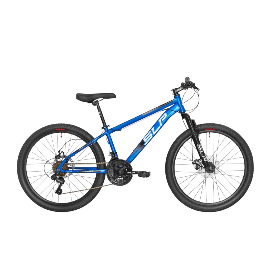 BICICLETA SLP MTB 5 PRO R24 T13 AZUL BLANCO NEGRO 0017278