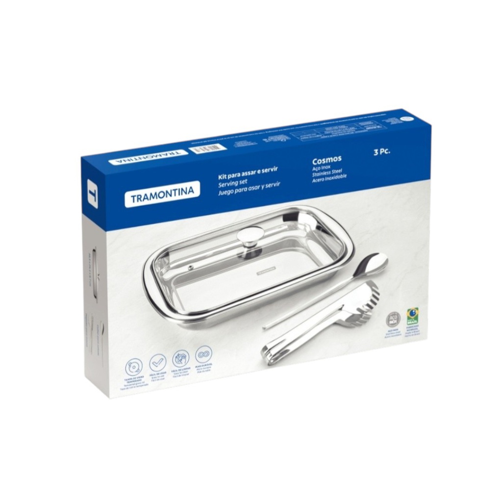 JUEGO PARA SERVIR TRAMONTINA 64310/114 COSMOS X3