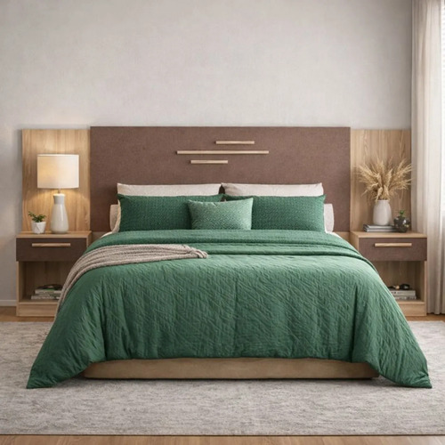 RESPALDO DE CAMA SANTOS ANDIRA LOANDA WOOD/TERACOTA 231112