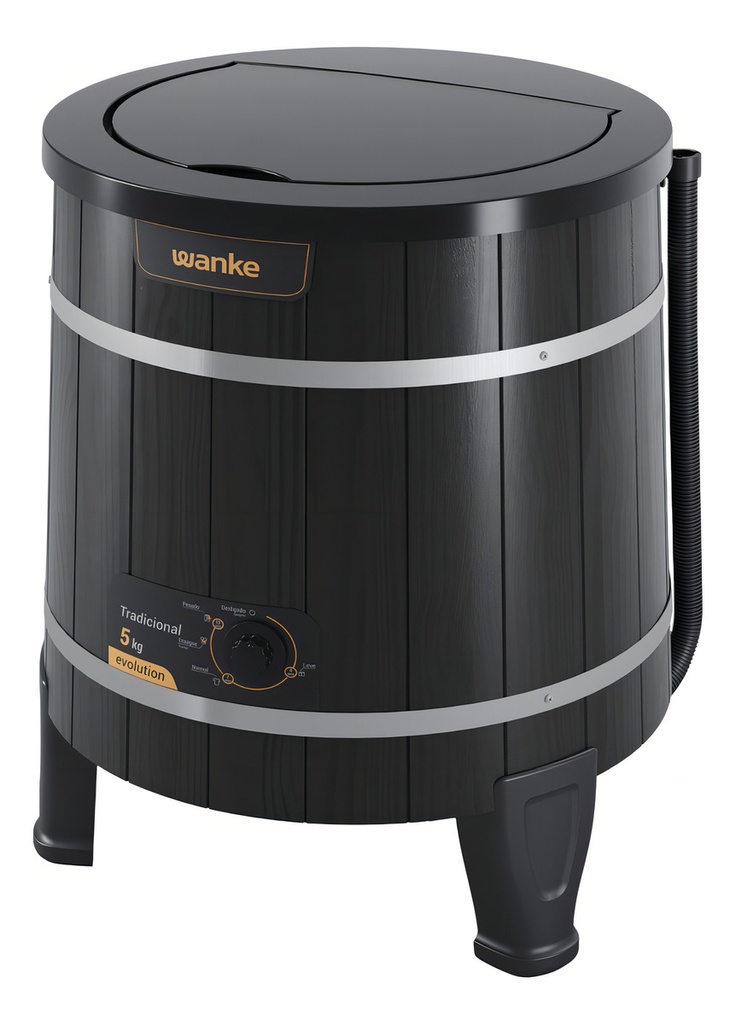 LAVARROPAS WANKE EVOLUTION TRADICIONAL 5KG LWTR050AEARB NEGRO