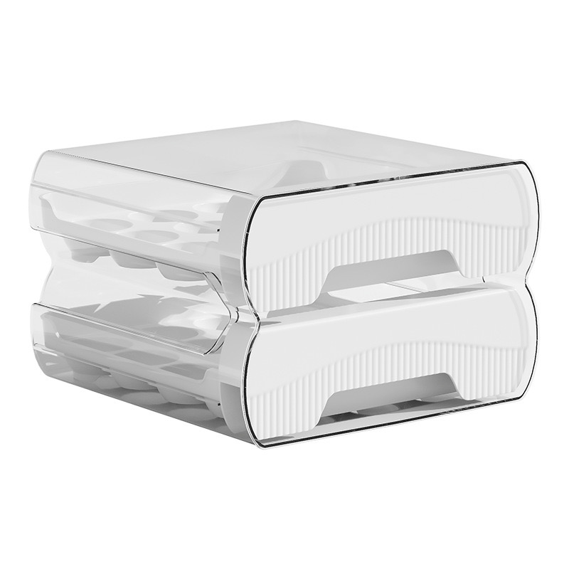 HUEVERA PLASTICA DE 2 PISOS C6140 32 HUEVOS