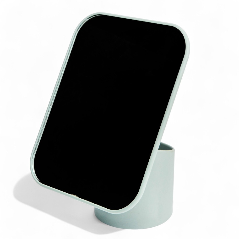 ESPEJO RECTANGULAR CON ORGANIZADOR GRIS B4494G