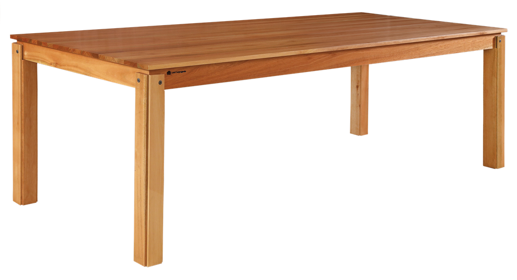 MESA LA CAMPAGNOLA CLASICA  250X100 EUCALIPTO NATURAL  ME-C250