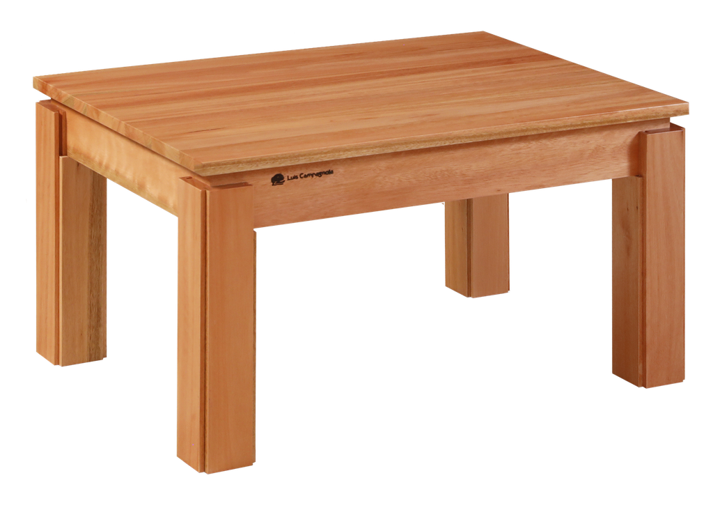 MESA LA CAMPAGNOLA RATONA PINTA 0.80X0.55 CM EUCALIPTO MRAT80R