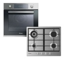 COMBO CANDY HORNO FCP605 65L+ ANAFE A GAS CHG6