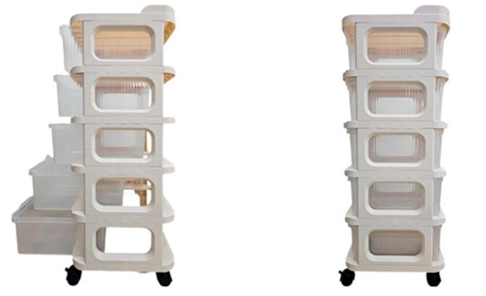 CARRITO ORGANIZADOR LEMONPIE PLASTICO CS158 