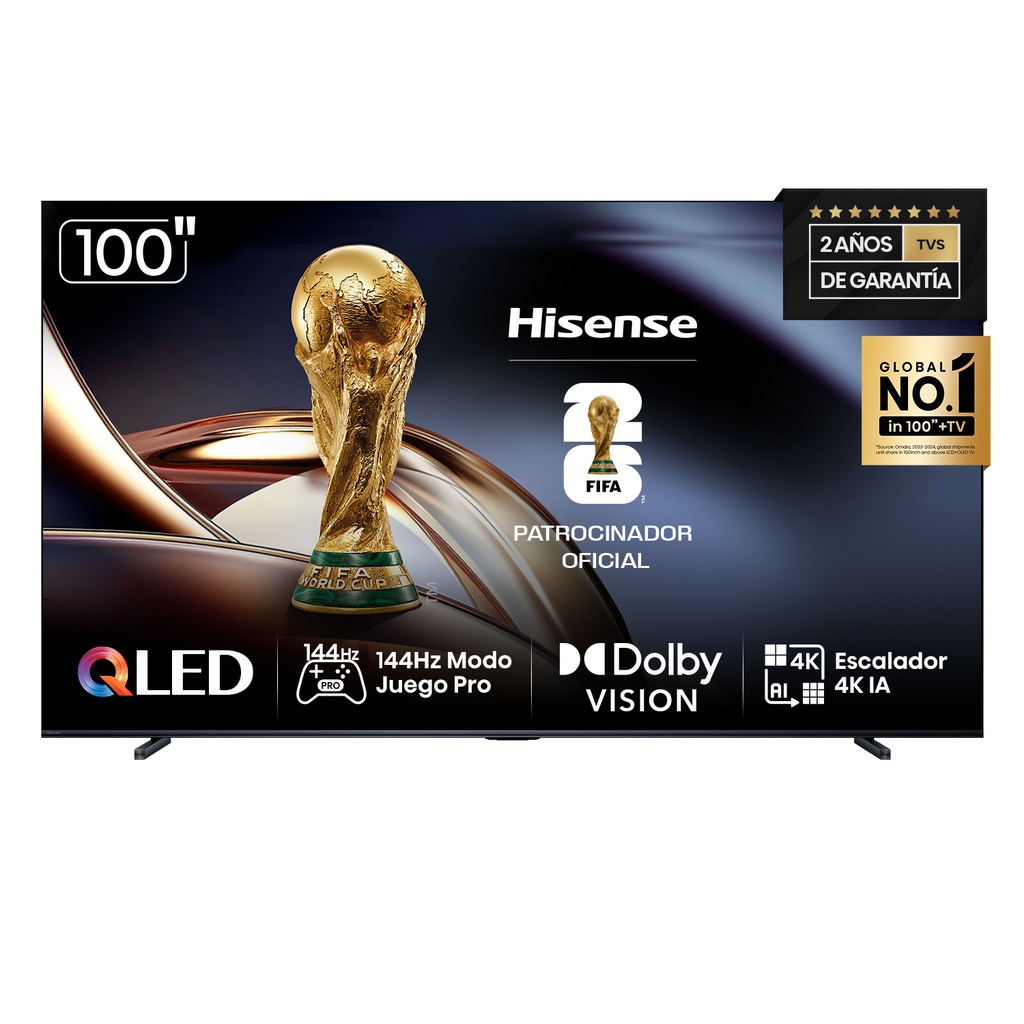 SMART TV HISENSE 100" QLED Q7Q