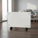 CALEFACTOR PANEL WHITENBLACK PVWB01 PIE/PARED 600/1200W