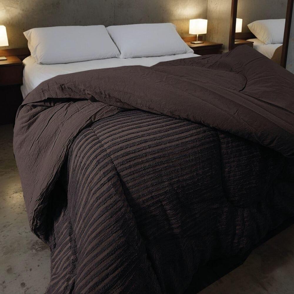 ACOLCHADO CHENILLE KING CHOCOLATE 1421113