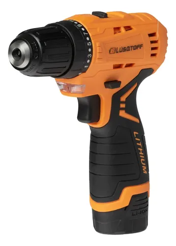 TALADRO ATORNILLADOR LUSQTOFF TAL12-8A INALAMBRICO 12V
