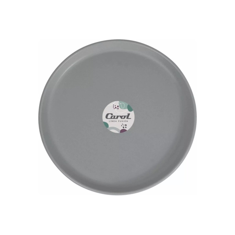 PLATO PLASTICO CAROL 31368 25CM COLOR