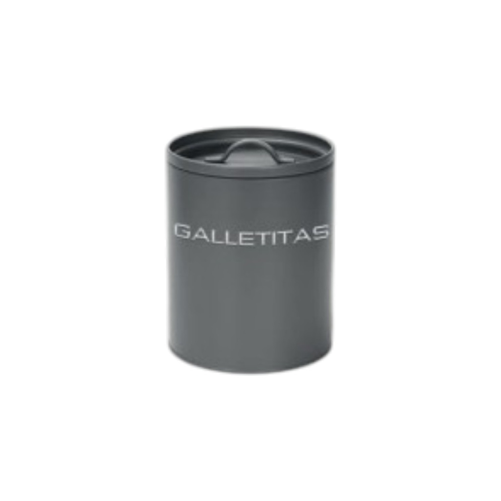 LATA DE GALLETITAS CAROL 71009 13.5 X 17.5 GRIS