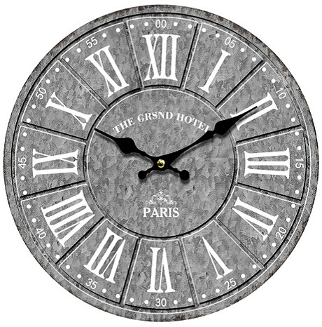 RELOJ DE PARED SIN VIDRIO 29 CM PL3081
