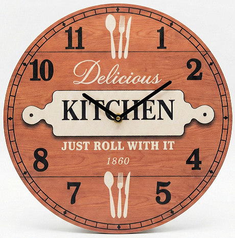 RELOJ PARED SIN VIDRIO 29CM PL3099