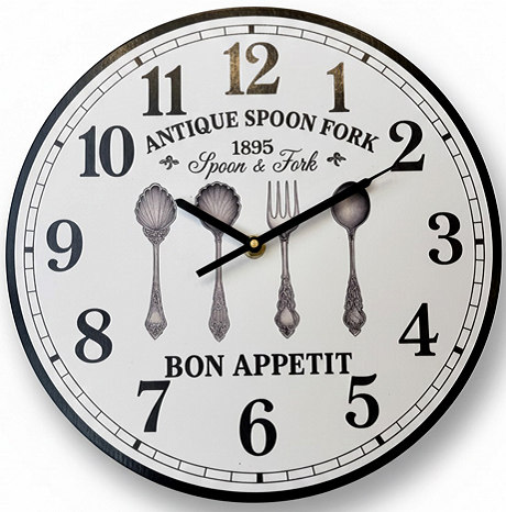 RELOJ DE PARED SIN VIDRIO 49CM PL7086