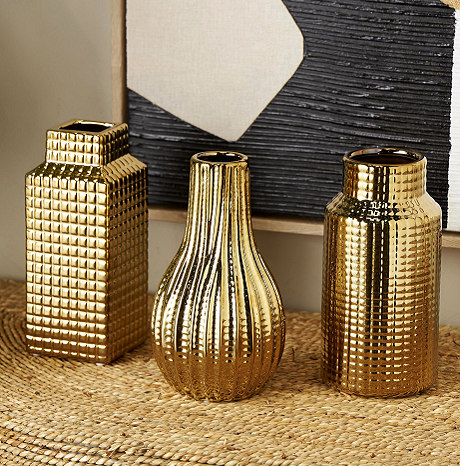 FLOREROS CERAMICA SET X3 U46250 