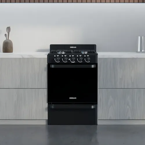 COCINA DREAN A GAS CD5602AN0 56CM NEGRO