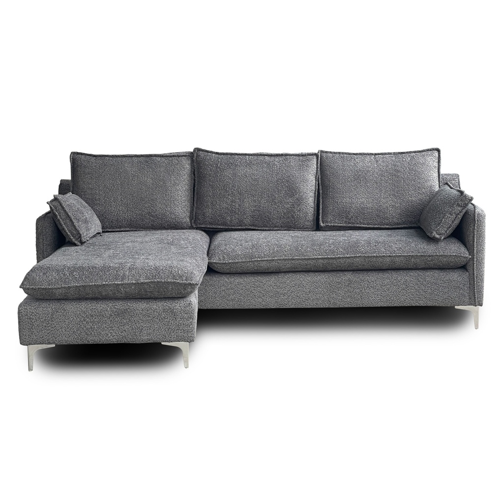 SOFA ESQUINERO FENIX 230X180 G5 BOUCLE GRIS
