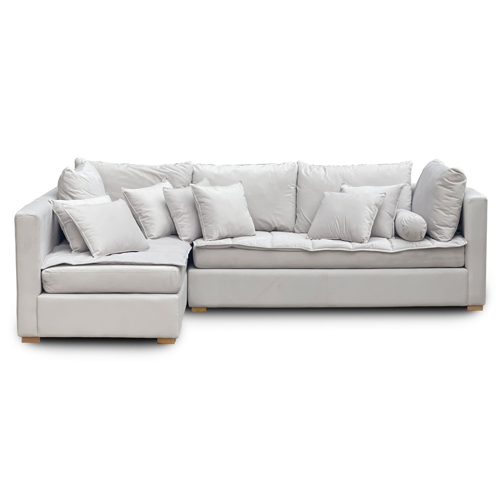 SOFA ESQUINERO BARCELONA 300X200 PANA BEST G4 NATURAL