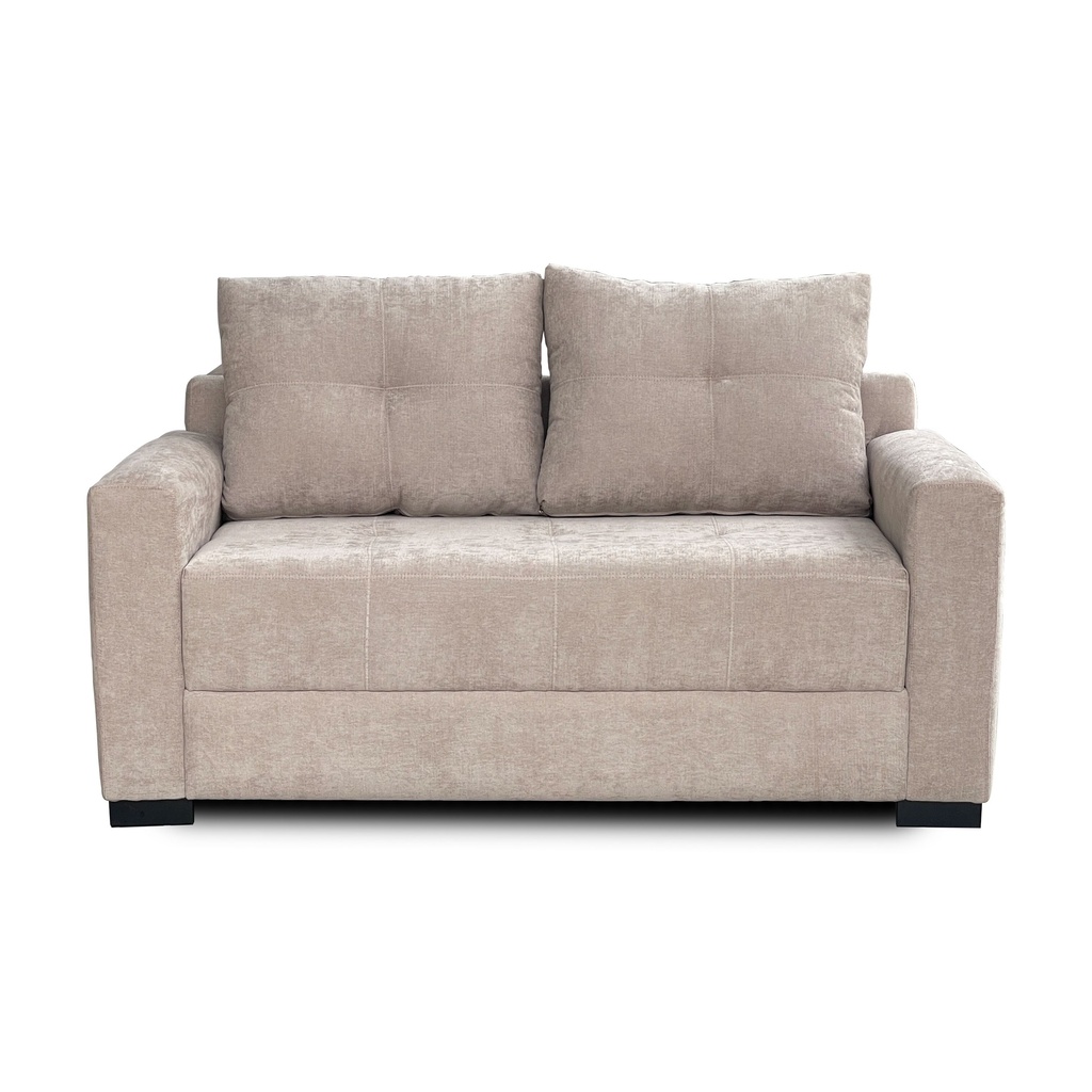 SOFA MANHATTAN 2 CUERPOS 165x85 PANA FLOYD  G3 BEIGE 