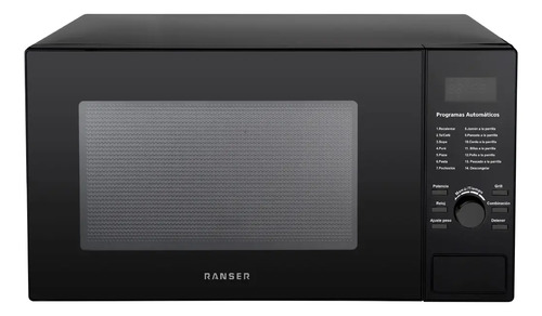 MICROONDAS RANSER MILANO MO-2501DG 25L DIGITAL NEGRO