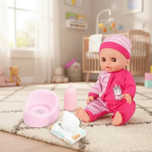 MUÑECA ZAKI ZK88094 CON ACCESORIOS Y 12 SONIDOS