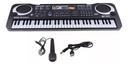TECLADO ZAKI ZK1373547M 61 TECLAS CON MICROFONO