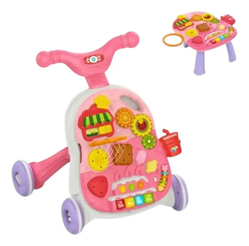 CAMINADOR MESA ZAKI ZK1622669M 2 EN 1 ROSA