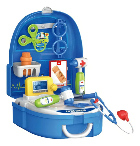 MOCHILA PROFESIONES ZEKI DOCTOR 18 PIEZAS