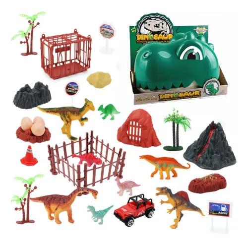 DINOSAURIO ZIPPY CABEZA CON ACCESORIOS 48 PIEZAS