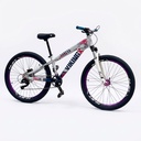 BICICLETA VIKING TUFF 25 R26 8 VEL FRENO HIDRAULICO  MASA TRONADORA GTA