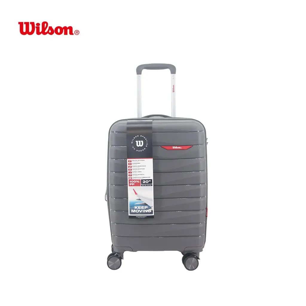 VALIJA WILSON 20" PP GRIS 65.1767G20