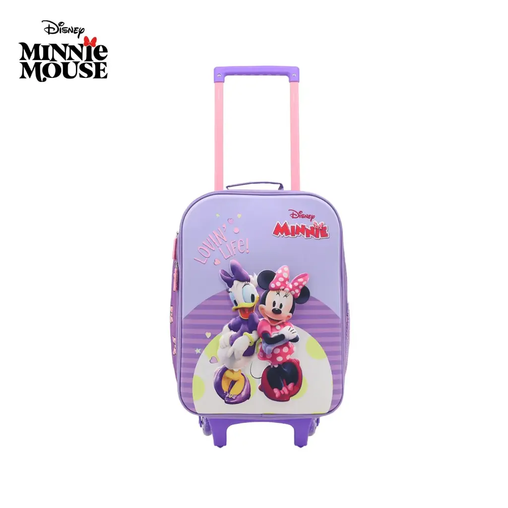 VALIJA DISNEY MINNIE 16" CON PORTA BOTELLAS 70.33002P