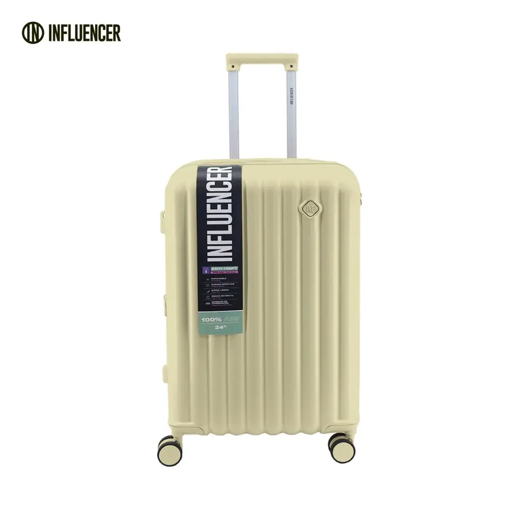 VALIJA INFLUENCER 20" ABS AMARILLA 68.1007Y2