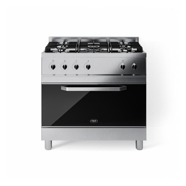 COCINA TST VESTA STEEL 90 CM 5 HORNALLAS 455