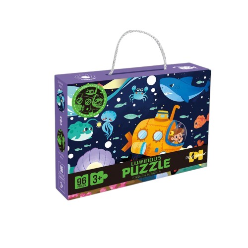 ROMPECABEZAS LUMINOSO 96 PIEZAS OCEANO RP72