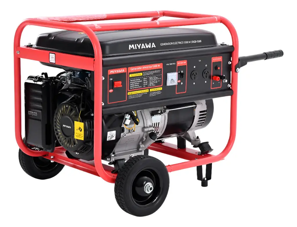 GENERADOR MIYAWA DGEI-5500 MOTOR 4T 5500W