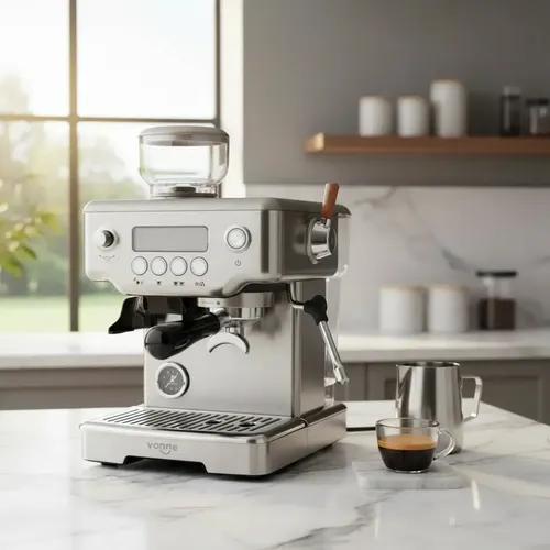 CAFETERA EXPRESO VONNE CELI-CADM CON MOLINILLO REGULABLE 