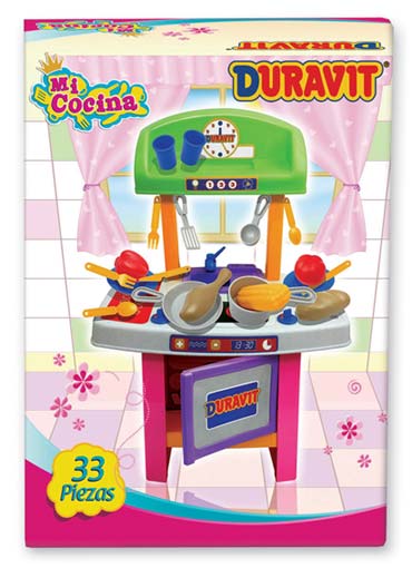 COCINA DURAVIT CON ACCESORIOS 33 PIEZAS 610
