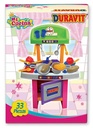 COCINA DURAVIT CON ACCESORIOS 33 PIEZAS 610