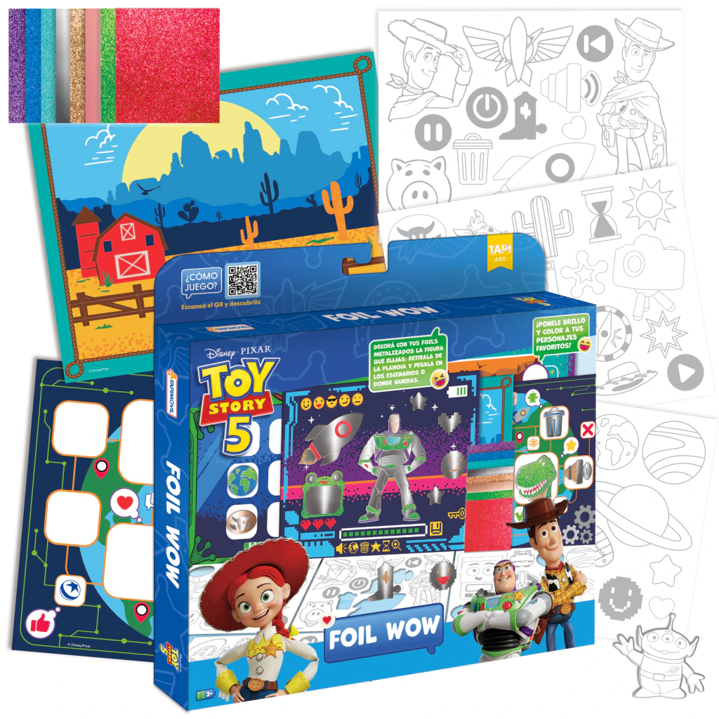 SET PARA DECORAR TAPIMOVIL FOIL WOW TOY STORY 