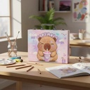 SET DE ARTE CHIMOLA CON MALETIN CAPIBARA ST77