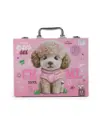 SET DE ARTE CHIMOLA CON MALETIN DOG POODLE ST80