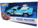 AUTO HOTWHEELS A FRICCION 22 CM 96700 CELESTE