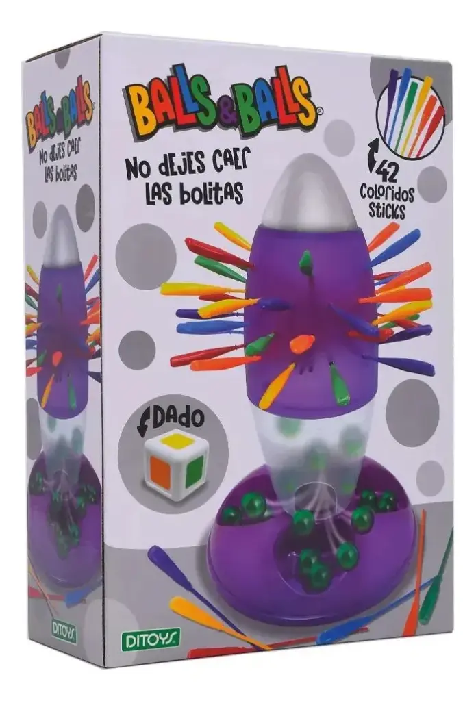 JUEGO DE MESA BALLS Y BALLS DITOYS NO DEJES CAER BOLITAS